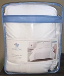 Simply Shabby Chic Rachel Ashwell Crochet Stripe 4PC Full/queen Comforter Set. Fixed Price $83.99.