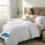 True North By Sleep Philosophy 3M Scotchgard Cotton Twill Down Blend Comforter. Fixed Price $76.54.