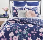 Whim By Martha Stewart Twin/twin Xl Midnight Floral Comforter Set Discontinued. Fixed Price $59.99.