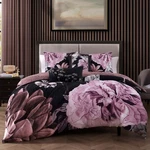 Bebejan Midnight Meadow 100% Cotton Sateen 5 Piece Reversible Comforter Set. Fixed Price $131.99.