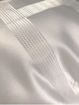 3 Pc Hotel Collection Structure F/queen Geometric Comforter/standard Shams White. Fixed Price $149.00.