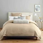 Nestwell Pure Earth Organic Cotton 3-PIECE Full/queen Comforter Set Med. Fixed Price $180.45.