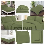 Select Bedding Set - Sheets/duvet Covers/bed Skirt/pillow Cases Moss Solid. Fixed Price $152.69.