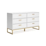 Signature Design By Ashley Socalle Modern 6-DRAWER Dresser With Safety Stop. Fixed Price $429.51.