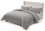 Comforter Set King Light Grey Ugg Leonora Down Alternative 2 Pillow Shams Cozy. Fixed Price $209.99.