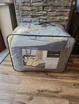 Madison Park Serene Faux Silk Comforter Set - Floral Embroidery Design All Se.... Fixed Price $130.00.
