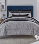 New Luxury Hotel By Dillard Cassada Black White Full Queen Comforter Set. Fixed Price $131.59.