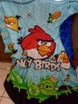 Angry Birds Twin Size Bed Spread. Good Condition. Used.. Fixed Price $19.00.