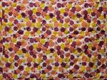 Martha Stewart Whim Puff Piece Standard Sham 20 X 26 Quilted Floral Fall Colors. Fixed Price $31.90.