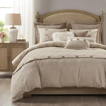 Madison Park Signature Grace Geometric Oversized Jacquard Comforter Set - Queen. Fixed Price $256.00.