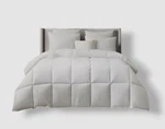 Martha Stewart White Tencel Down Alternative King Size Comforter - 106 X 90". Fixed Price $98.00.
