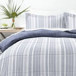 Farmhouse Dreams Wrinkle Free Comforter Set By Kaycie Gray Fashion (3 Piece). Fixed Price $62.99.