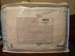 Janzaa Bedding King 7 Piece Set Comforter Oatmeal & White Bedspreads. Fixed Price $53.19.