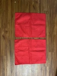 Tommy Hilfiger 2 Standard Shams Quilted Solid Red Nwot. Fixed Price $25.00.