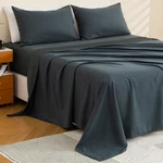 Alpine Swiss 4 Piece Sheet Set Queen King Soft Comfort Hotel Luxury Bedding. Fixed Price $33.00.