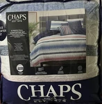 New Ralph Lauren Chaps Home Full Size Comforter Set 8 Piece Nautical Style. Fixed Price $85.00.