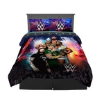 Wwe Bedding Set Full Size 5 Piece Reversible Comforter Sheets Pillowcases. Fixed Price $107.90.