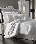 J Queen New York Astoria 4-PC. Comforter Set White. Fixed Price $329.99.