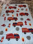 Jay Franco Trend Collector Go Fire Truck 4 Piece Toddler Bed Set. Fixed Price $40.00.