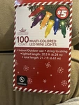 Season Cheer 100 Count Multi-colored Led Mini Lights. Fixed Price $5.00.