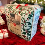 Martha Stewart Deck The Halls 3 Piece King Size Comforter Set 108" X 96" Holly. Fixed Price $82.00.