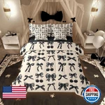 Erosebridal Black Cherry Twin Comforter Set Sheets Cute Silk Ribbon Bowknot. Fixed Price $134.69.