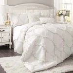 Lush D Cor Avon 3-PIECE King Comforter Set. Fixed Price $176.40.