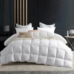 Goose Down Comforter King Size, All Season Duvet Insert, 100% Cotton Shell, 7.... Fixed Price $232.49.