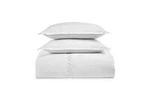 Sky Embroidered Percale King/twin Comforter Cover Color White. Fixed Price $49.99.
