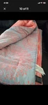 Ralph Lauren Marley Paisley Size Queen Comforter Set 3 Piece Blue 90 X 96". Fixed Price $125.00.
