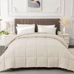 Matbeby California Duvet All Season Beige Comforters King.... Fixed Price $34.39.