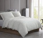 3PC Duvet Cover Bedding Set Linen Cotton With Hemstitch Design. Fixed Price $28.99.
