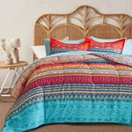 Flysheep Boho Striped Bed In Bag 7 Pieces Queen Size, Colorful Bohemian Tri.... Fixed Price $64.59.