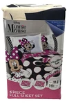 Disney Minnie Mouse 4 Piece Full Sheet Set Bedding New. Fixed Price $23.16.