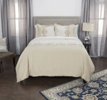 Rizzy Home Alysa 3PC King Duvet Set White/natural. Fixed Price $429.00.
