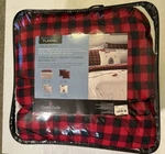 Cuddl Duds Polar Bear Flannel Buffalo Check QUEEN-FULL-6 Piece Comforter Set New. Fixed Price $89.99.