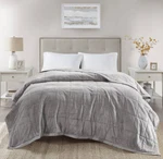 Madison Park Cozy Blanket Heiq Smart Temp. Full/queen Gray. Fixed Price $49.99.