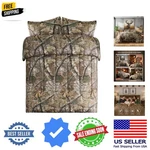 Realtree Apx Camo King 3 Piece Comforter Set All-season Lightweight Rustic .... Fixed Price $99.99.