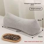 Pure Cotton Three-dimensional Triangular Striped Buckwheat Pillow Full. Fixed Price $33.99.