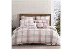 Levtex Home Peppermint Waffle Plaid 3-PC. Full/queen Comforter Set White/red. Fixed Price $45.00.