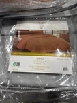 Kathy Ireland 3PC. Waffle Down Alternative Comforter Set - 940728 Rust King. Fixed Price $107.80.