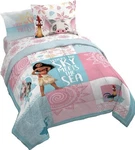 Nwt Disney Moana "tropical Patchwork" Queen Bed Set Size!!. Fixed Price $99.99.