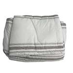 Lush Decor Gray Comforter Farmhouse Stripe 3 Piece Reversible Bedding Full Queen. Fixed Price $73.50.