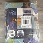 Disney Wish Asha Shine On Star 2 Piece Comforter & Pillowcase Set Twin/full Bed. Fixed Price $24.00.