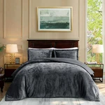 Tamgho Velvet Queen Comforter Set Luxuriously Soft Size. Fixed Price $88.00.