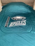 Vintage Philadelphia Eagles Queen Comforter Sports Coverage Nfl. Fixed Price $59.99.