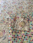 Fiesta Ellison King Comforter 98X110 3 Pc Set 2 Shams Floral Peach/pink. Fixed Price $110.00.