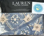 3 Pc Ralph Lauren Full/queen Walker Duvet Cover & Sham Set Indigo Blue New. Fixed Price $179.99.