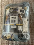Batman 5 Piece Twin Comforter Set New Includes Sham. Fixed Price $59.00.