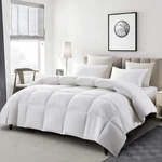 Serta King Comforter 100% Cotton White Goose Feather Down Fiber Duvet Insert New. Fixed Price $64.99.